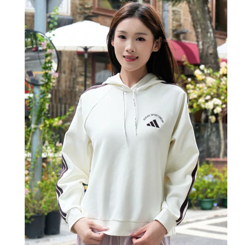 adidas阿迪达斯女子运动休闲卫衣套头衫KC0034