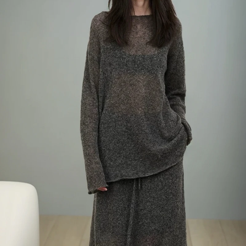 <JINKE>A800-866 精品百搭气质时尚高货针织长袖上衣福利