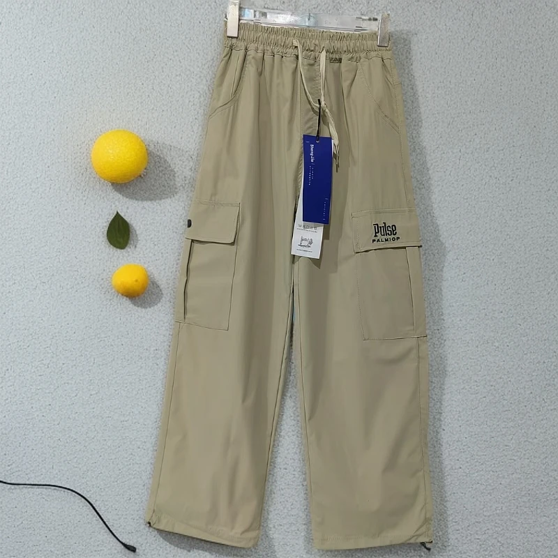 【606-卡其色】青少年休闲工装裤