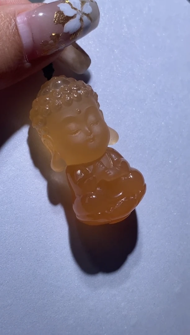 未镶嵌颈饰水晶长*大日宝宝佛