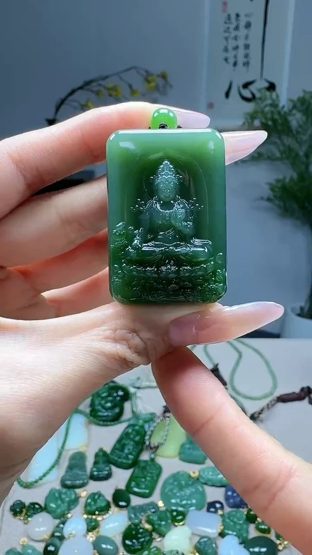 未镶嵌和田玉挂件1