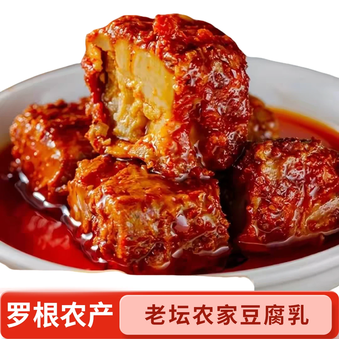 湖南衡阳耒阳土特产农家豆腐乳