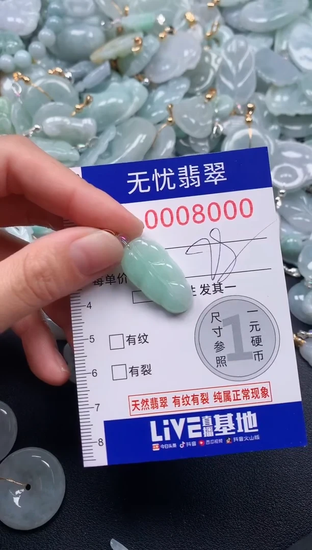 颈饰未镶嵌翡翠8000