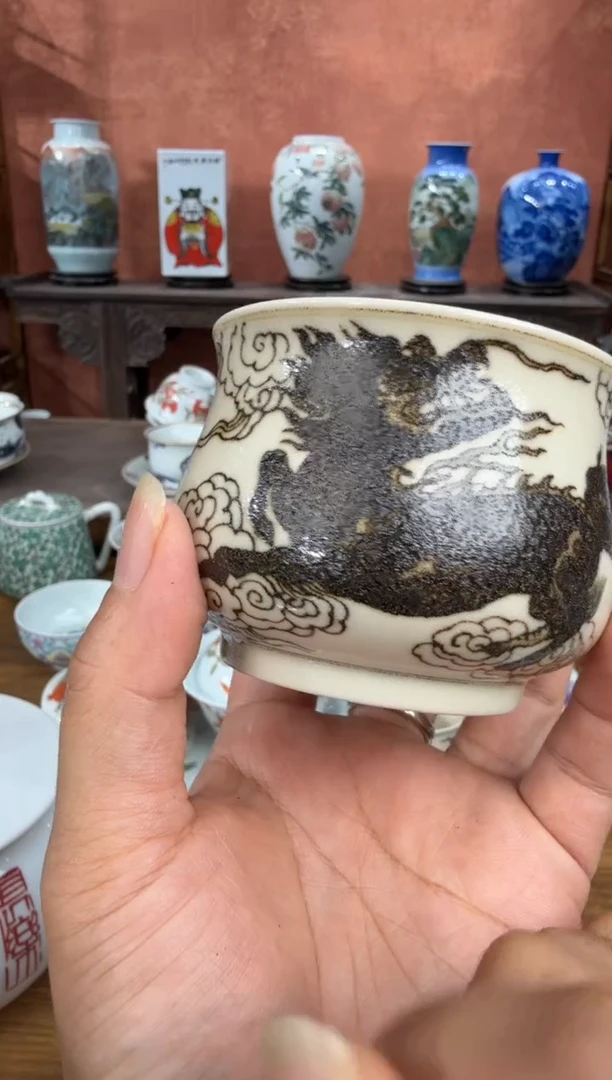 吴义松陶盟手绘陶瓷编码：