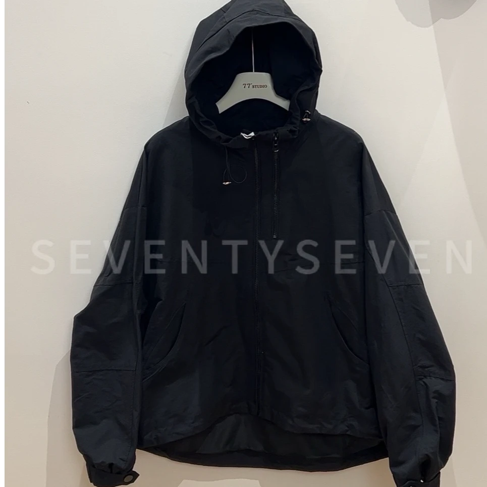 D115 新款连帽减龄时尚休闲外套（拍照光线问题 颜色略有误差）