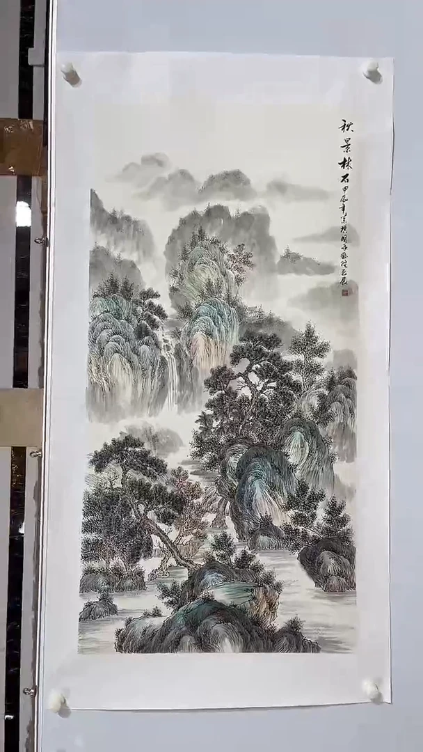 国画商老师国画作品12