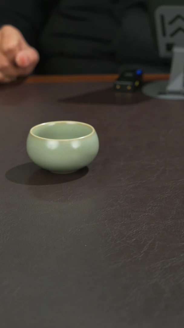 瓷宣宝汝瓷原矿原釉作品