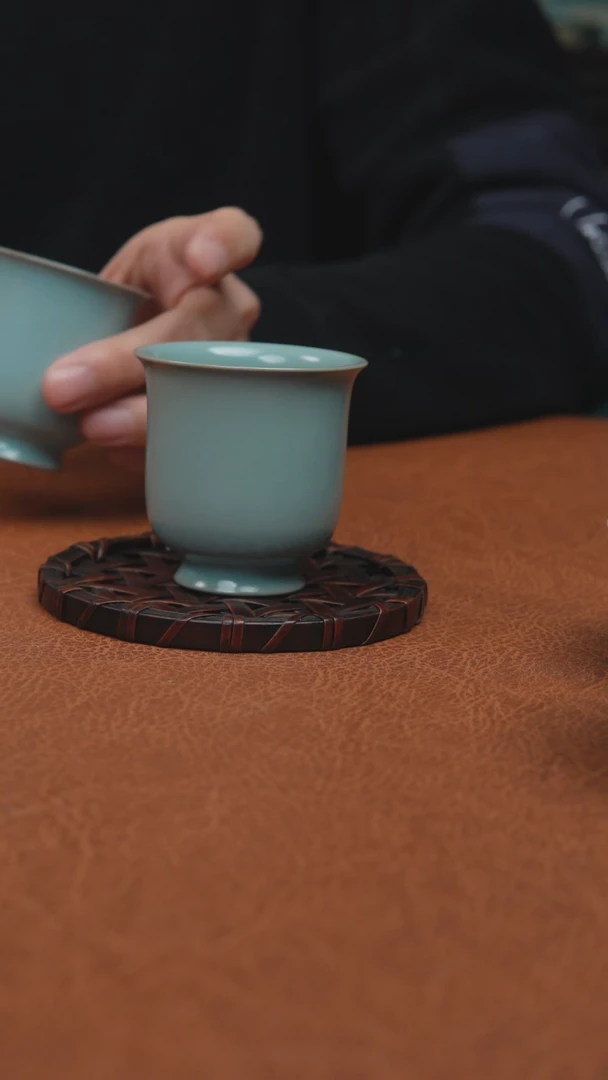 【闪购商品】杯汝州原产地原矿釉铃铛杯微瑕仿古