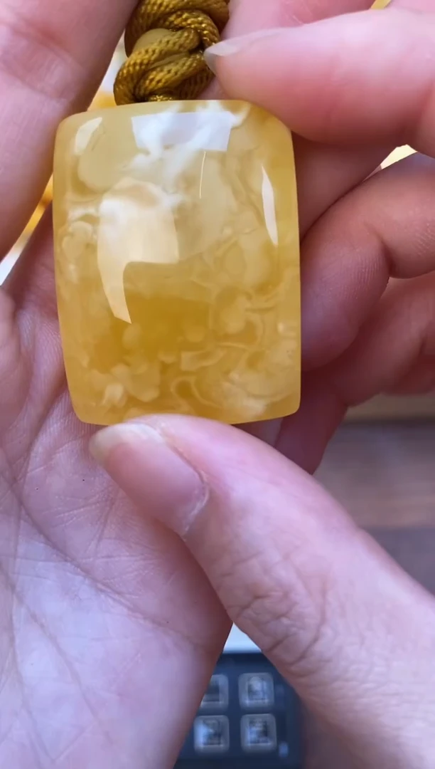 裸石琥珀未镶嵌天然琥珀蜜蜡