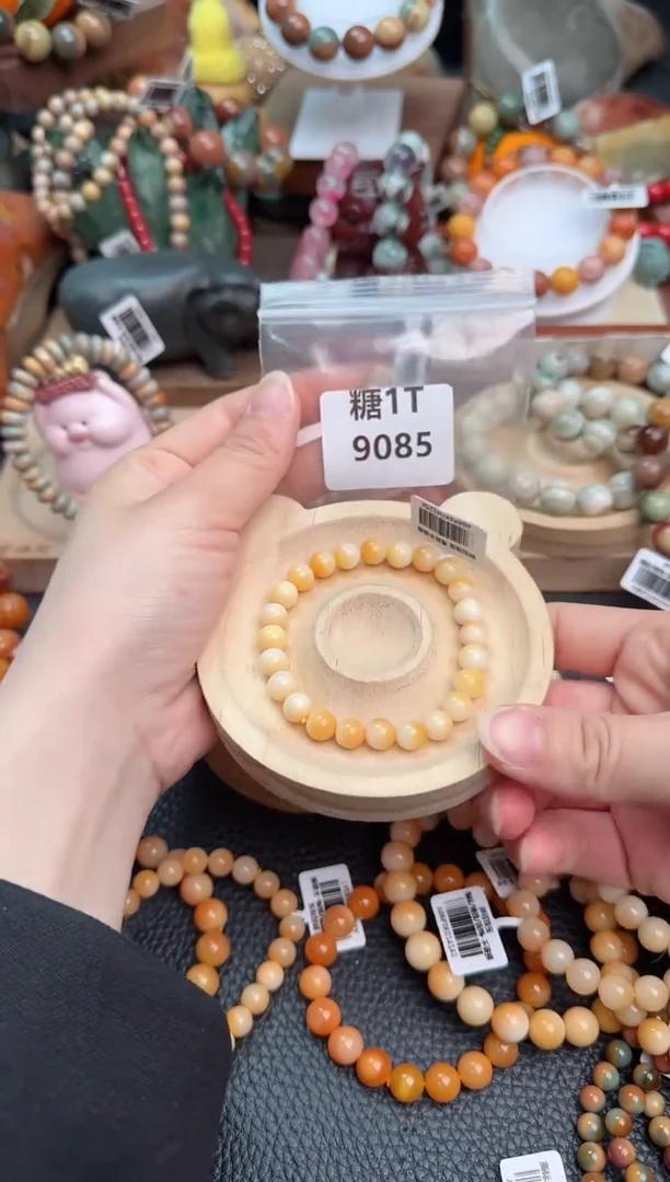 【闪购商品】石英质玉手链未镶嵌1T9085