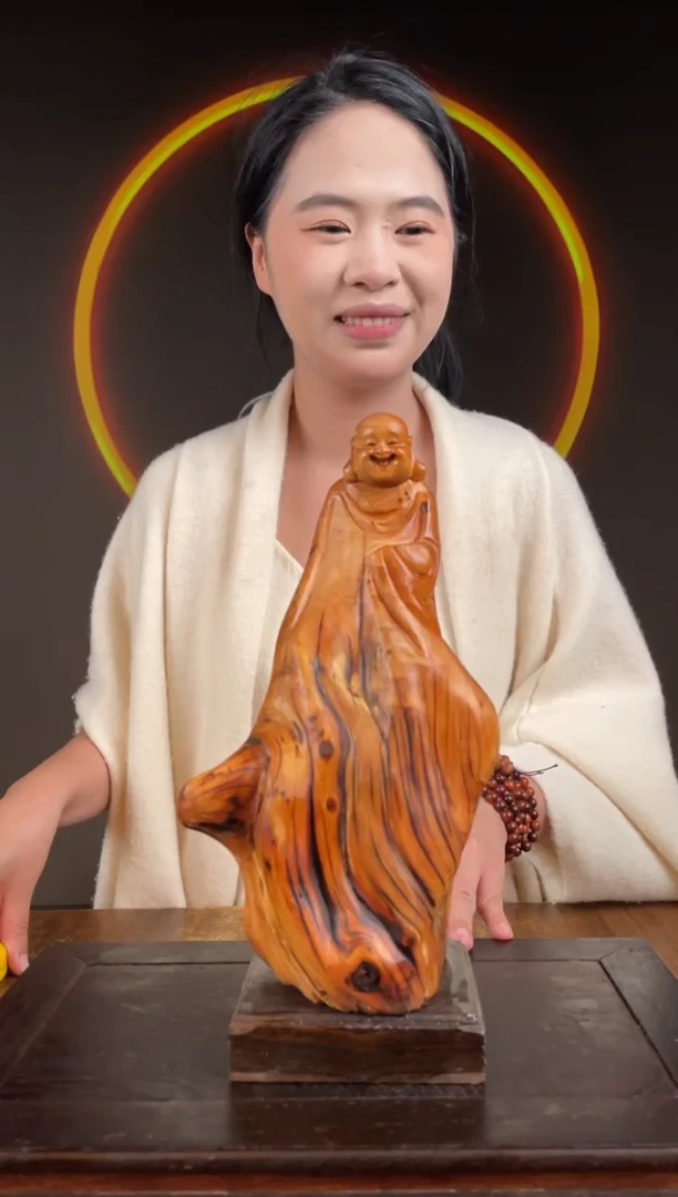 柏木（崖柏）手工摆件,先抢先得! 编号:125