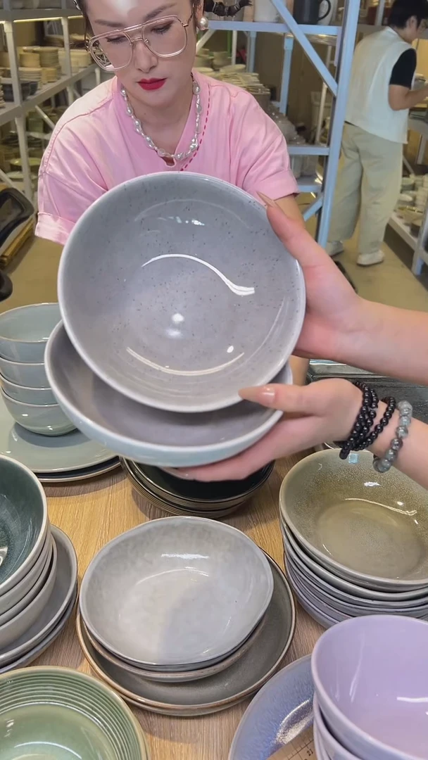 瓷378高温釉下彩陶瓷餐具