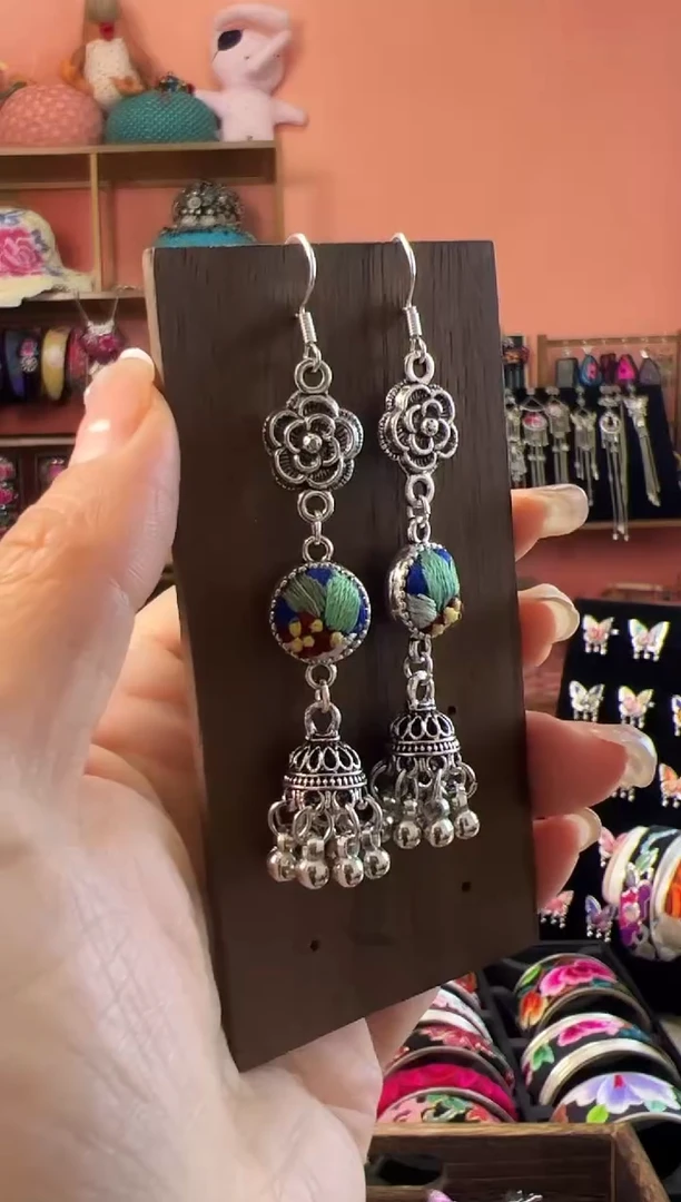 织绣艺枝独绣老绣饰品408