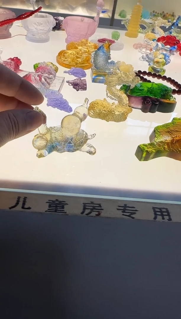 手工艺品琉璃福禄龟