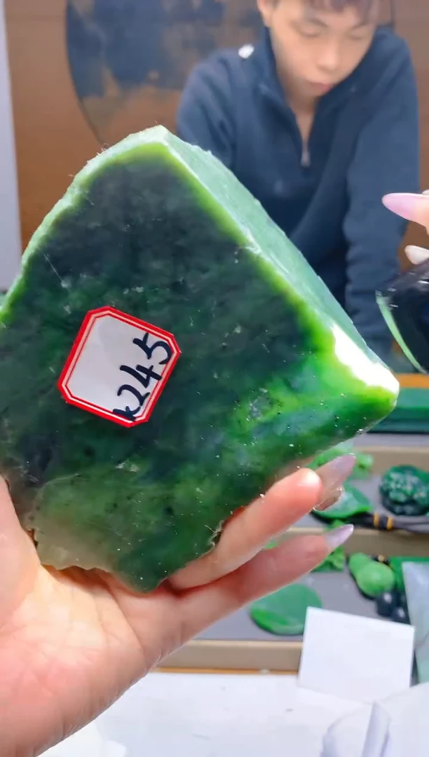 【闪购商品】和田玉（碧玉）珠宝半成品未镶嵌1