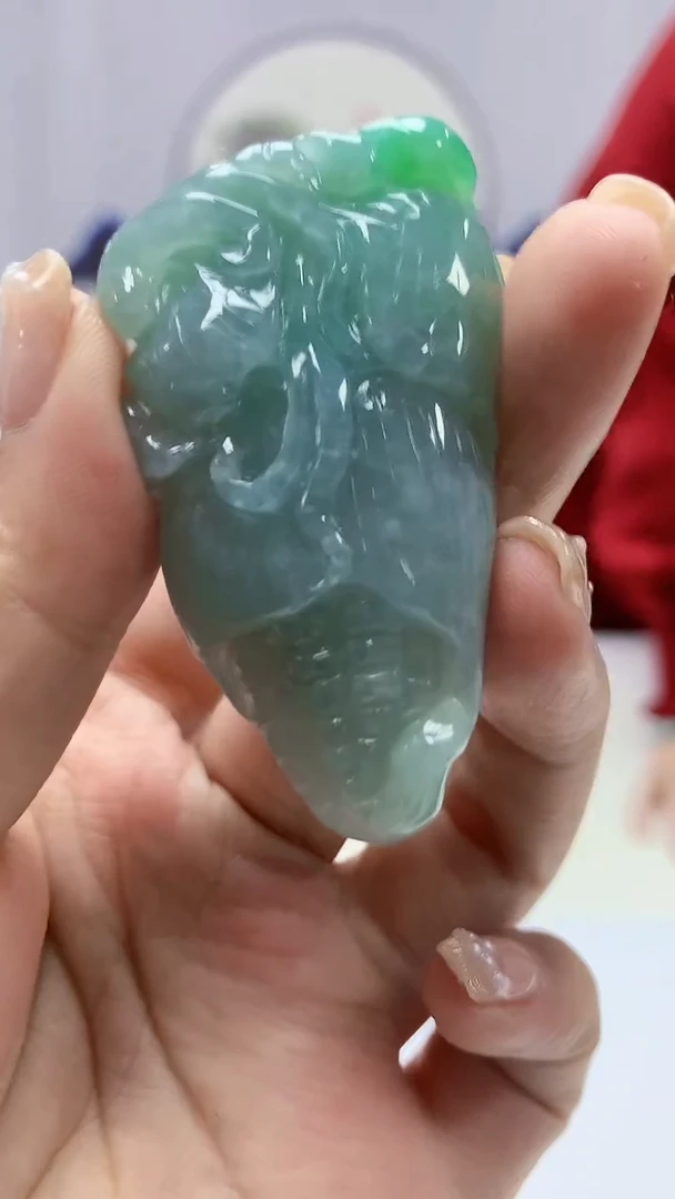 【闪购商品】定制翡翠未镶嵌4902ms-毛货122葡萄