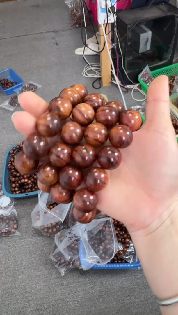 手串/手链黄花梨/降香黄檀49.9米正宗2.0规格海黄手串