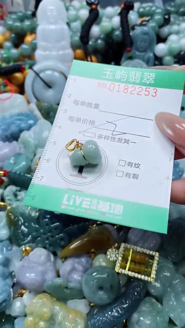 翡翠未镶嵌颈饰闪购0182253多样性发其一