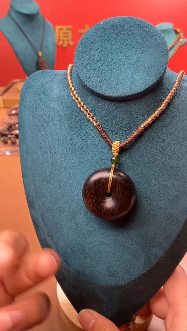 【闪购商品】沉香木手串M沉水芽庄黄棋玉化虎斑瘤疤扣