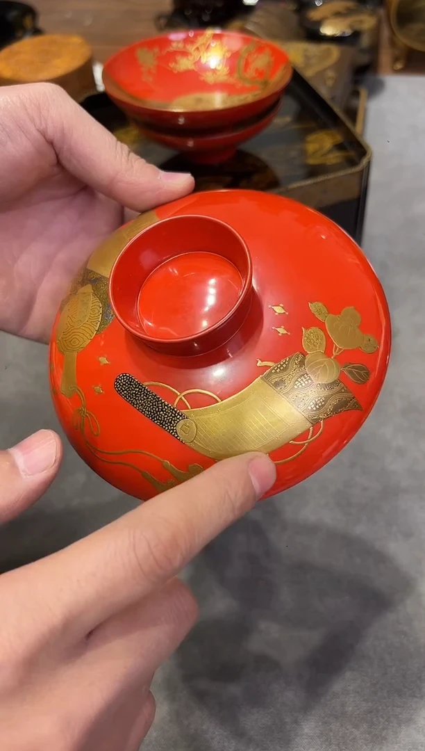 高肉金天目盏台套组