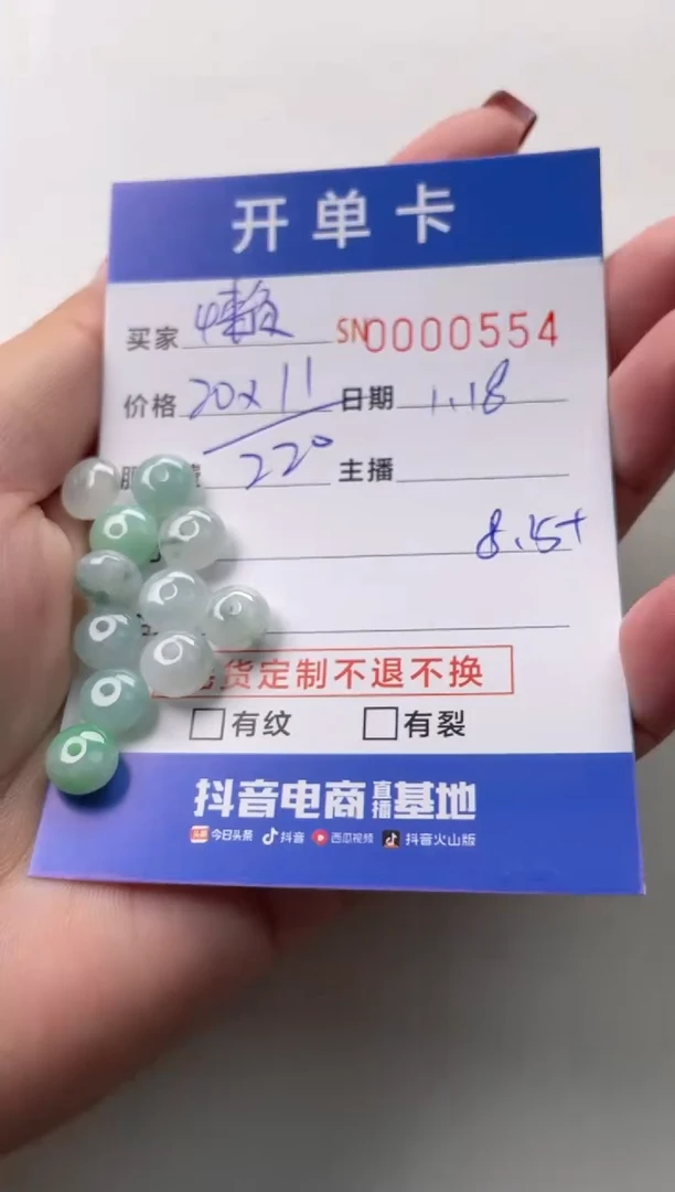 【闪购商品】翡翠颈饰未镶嵌00000554