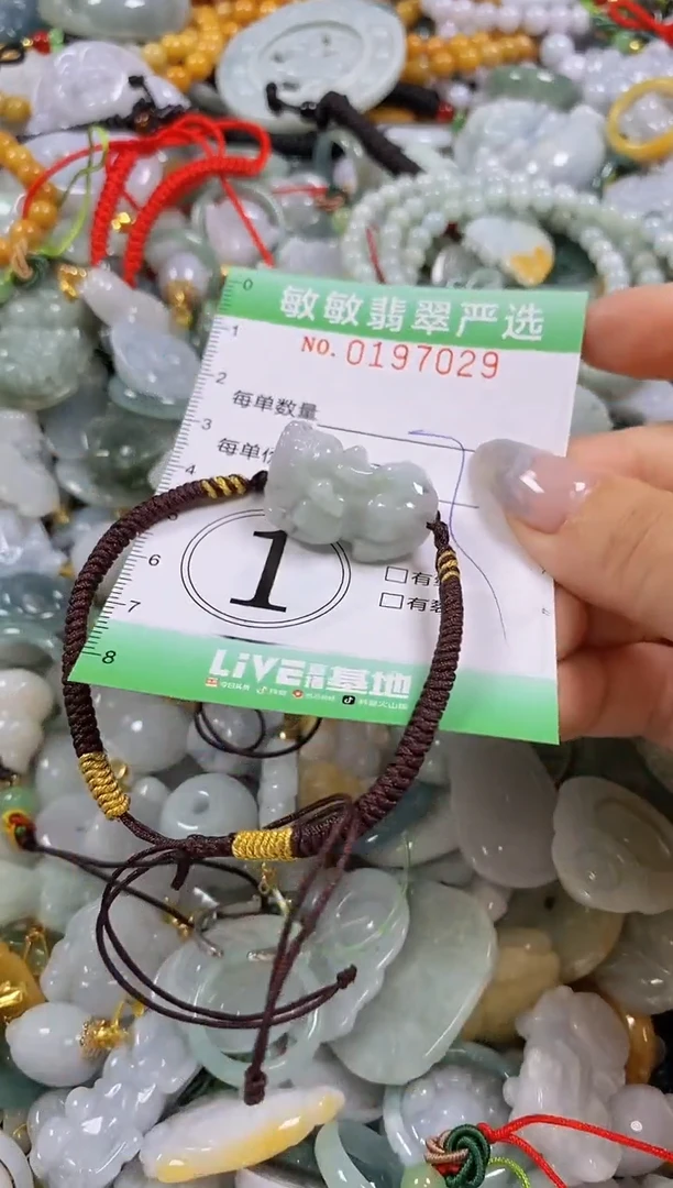 翡翠未镶嵌颈饰闪购0197029