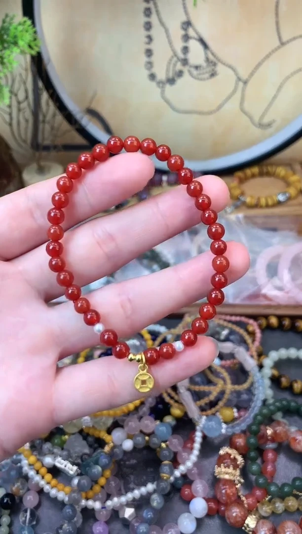 【闪购商品】玛瑙手饰未镶嵌143手串