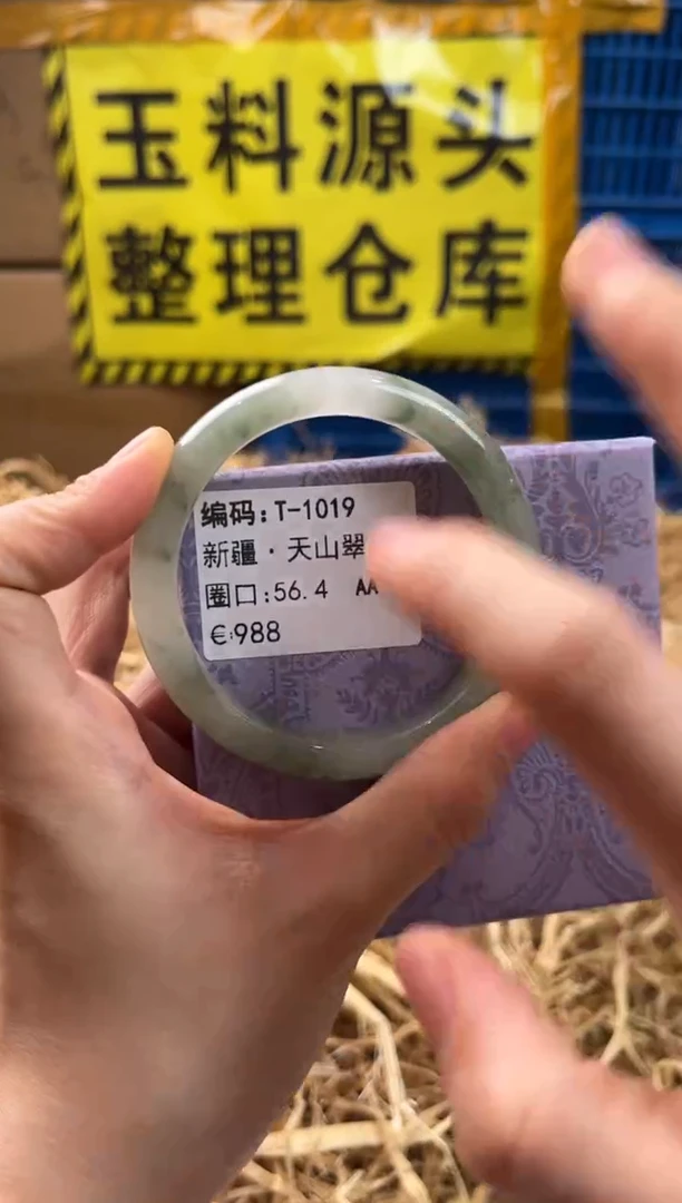 未镶嵌手镯石英质玉T-1019