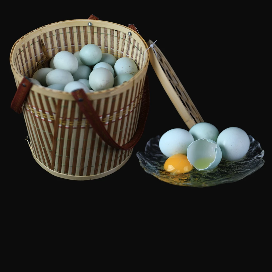 【车河】山西大同灵丘车河有机乌鸡蛋30枚一盒约1750g(顺丰