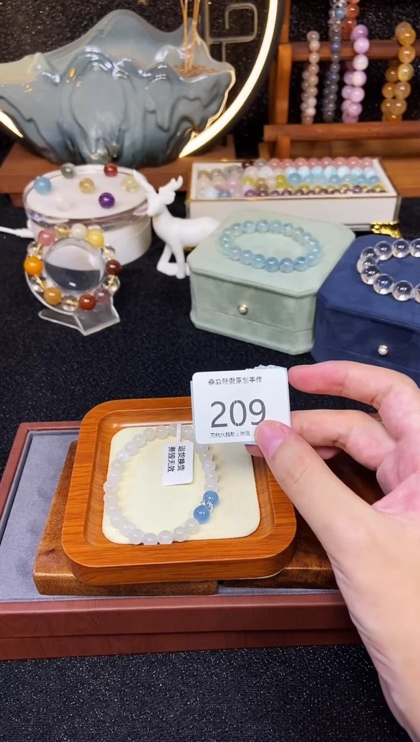 未镶嵌珠宝半成品水晶209