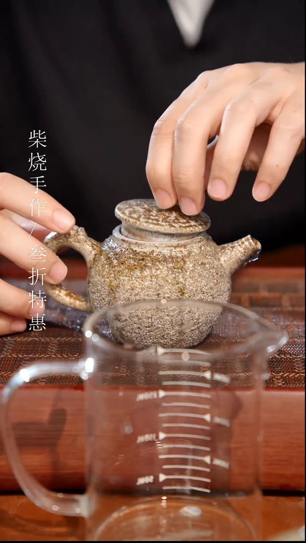 陶瓷奢瓷/瑞寅柴烧茶器（壶）924