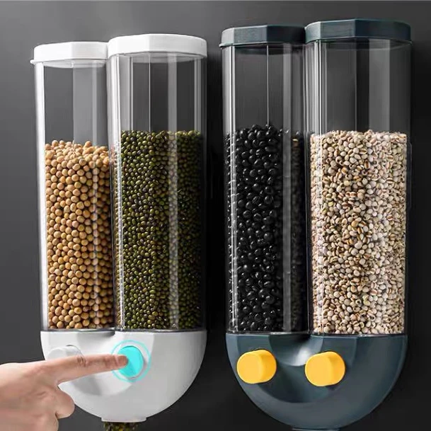 日常储物U形壁挂储物杂粮罐不挑