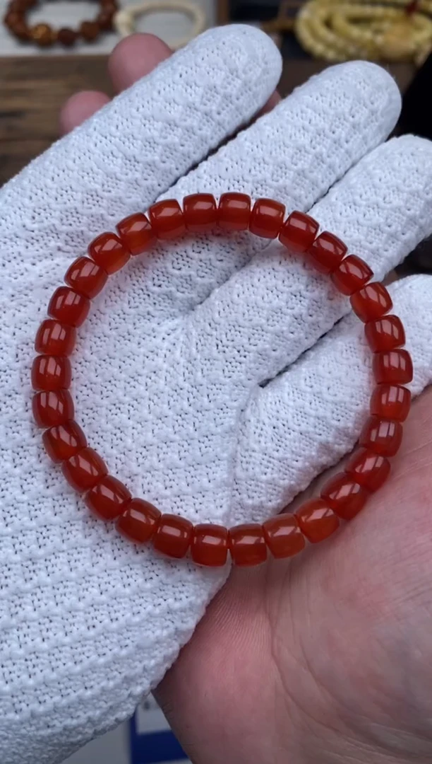 【闪购商品】南红玛瑙手串未镶嵌南红玛瑙手串