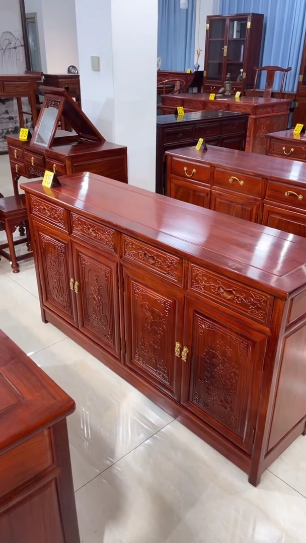 黑酸枝木类柜类家具木*雁刺猬紫檀148*40*80样品