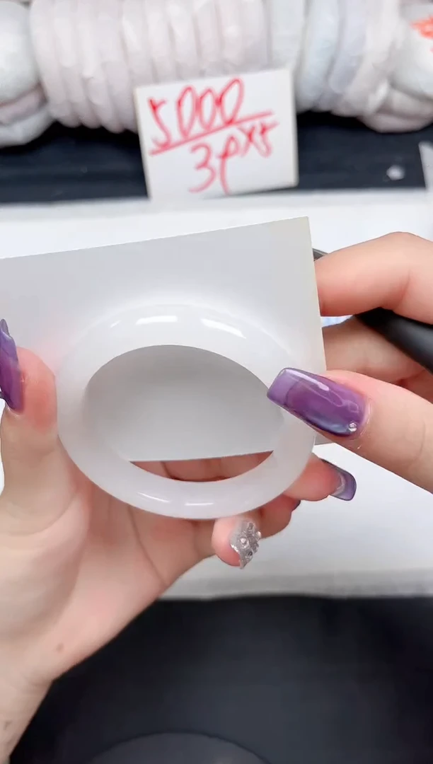 未镶嵌手镯石英质玉102-53