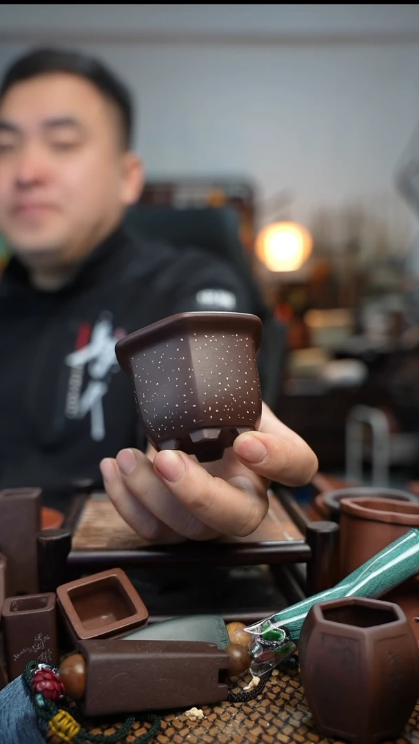 紫砂花盆長木軒精品紫砂