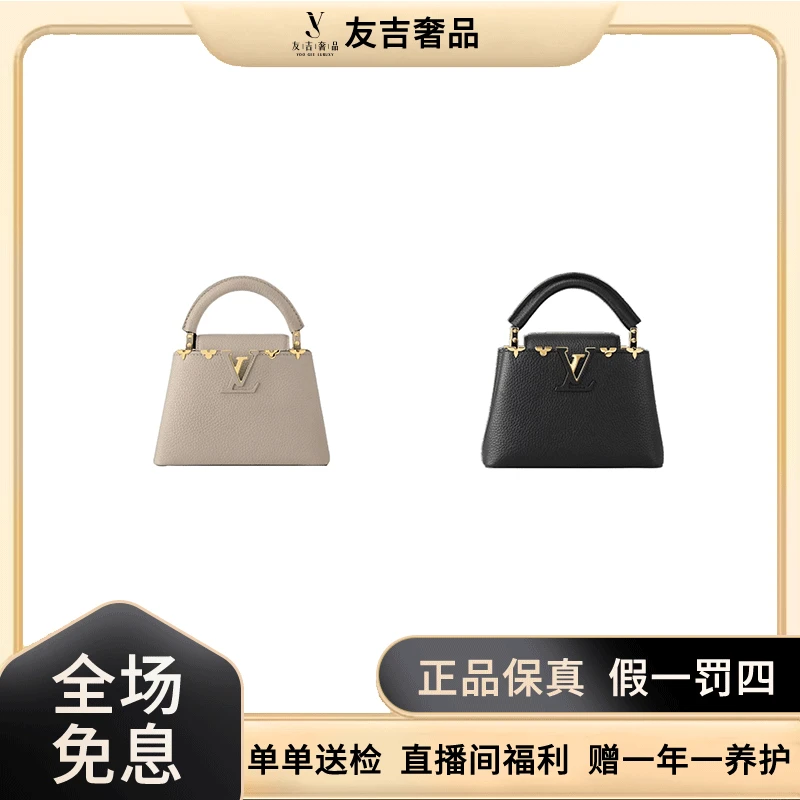 未使用 LouisVuitton/路易威登 花边卡普辛迷你单肩斜挎包