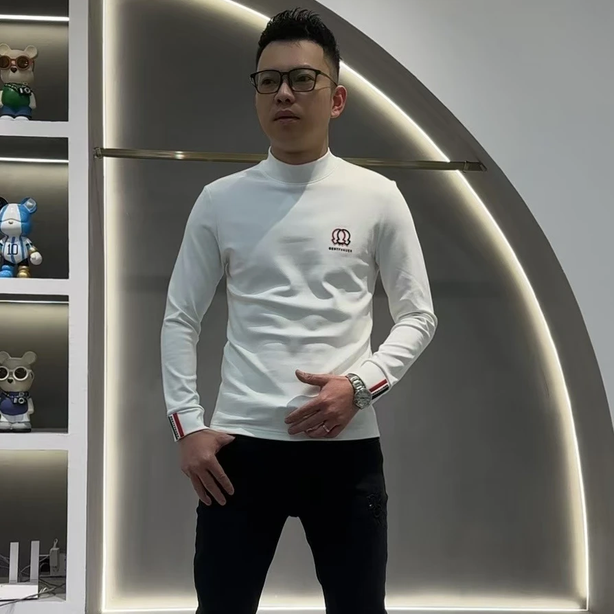 【飒叔重磅推荐】2024秋冬新款简单大气莫代尔棉打底衫11022