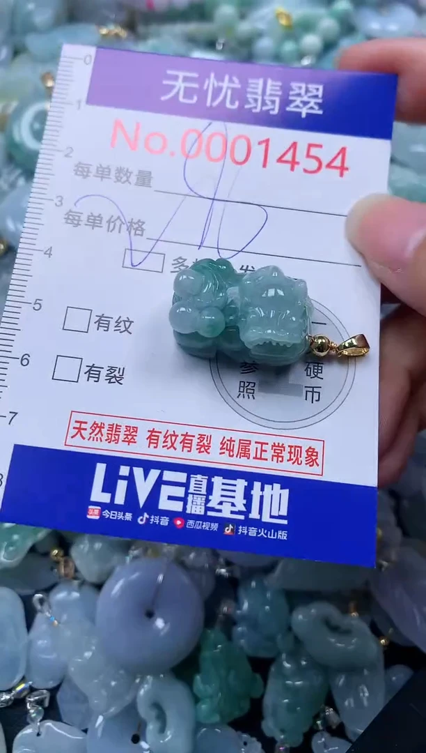 颈饰未镶嵌翡翠1454