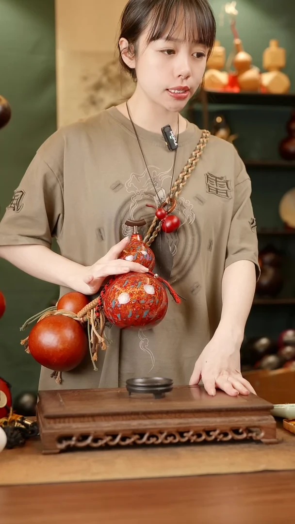 254号精品天然大漆酒葫芦一物一拍~