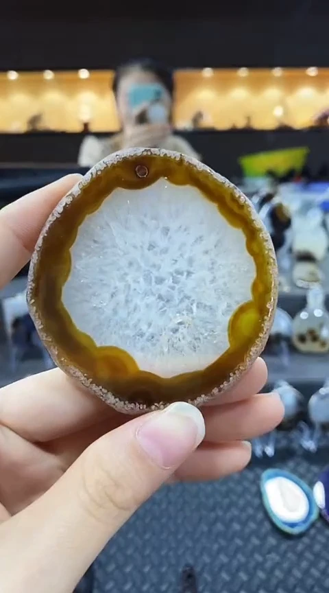 未镶嵌颈饰玛瑙/玉髓碧*玛瑙