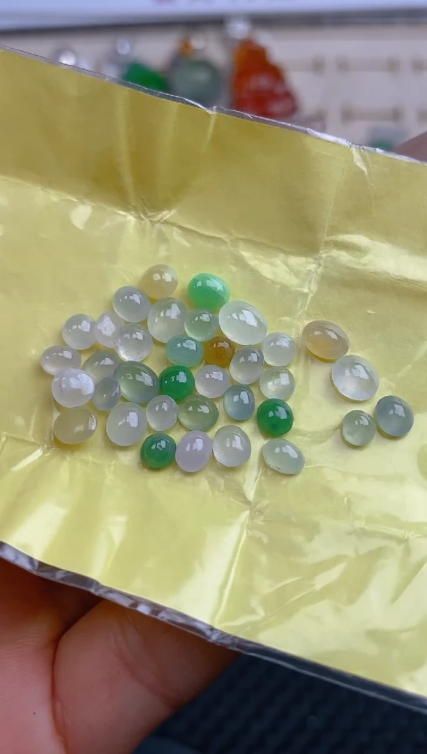 【闪购商品】定制翡翠未镶嵌天然A货翡翠95