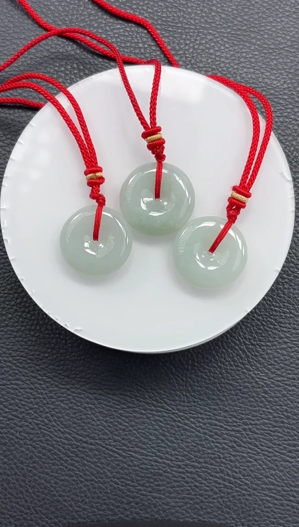 颈饰未镶嵌翡翠YM1419 平安扣 多样性发一件