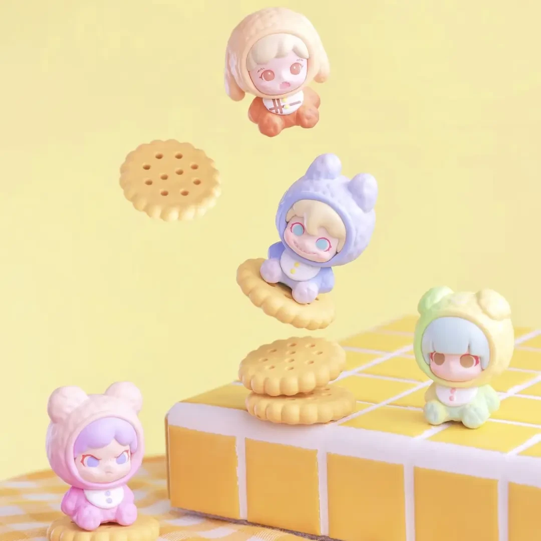 【代拆】TNT小小可爱mi粒萌粒潮玩盲盒摆件
