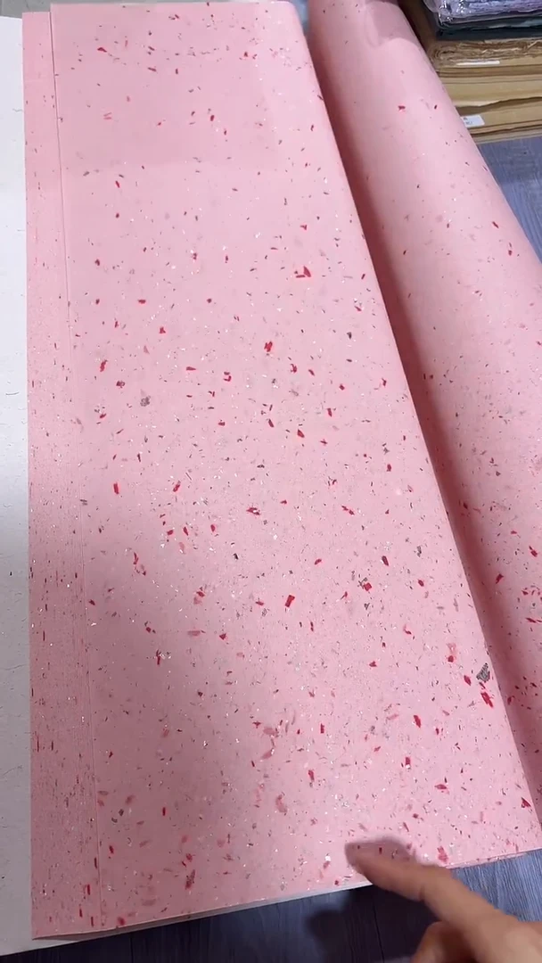 四尺整张满天星系列桃花笺50张