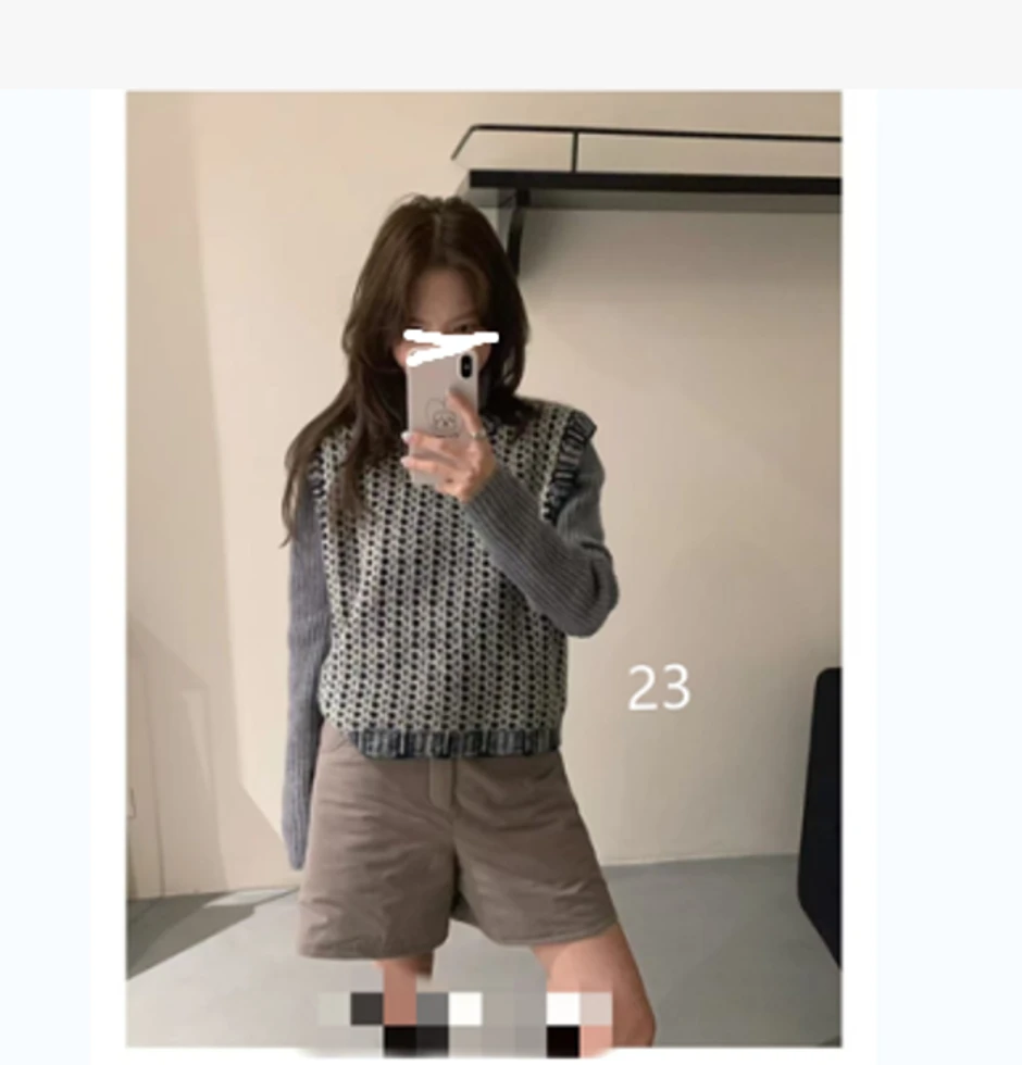 小妳XiaoNi———（冬款毛线针织马甲1440488）