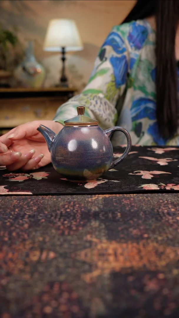 杯景德镇陶瓷杯碗柴烧多人