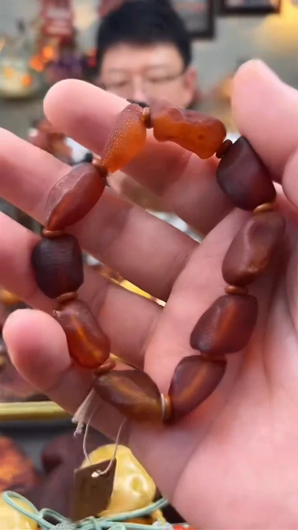 未镶嵌琥珀手串手串