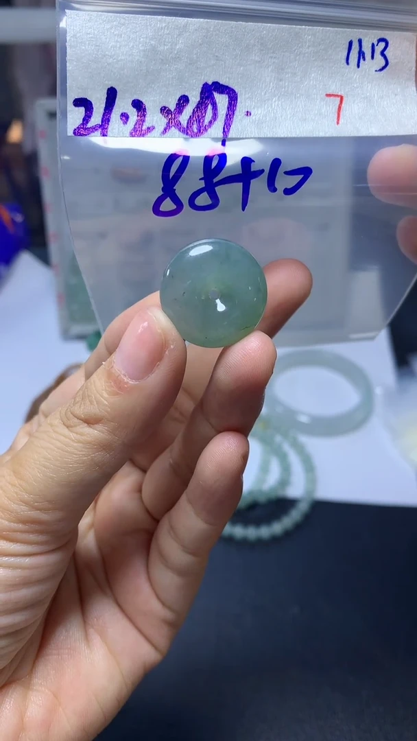 未镶嵌定制翡翠毛货需精细抛光拍一发一