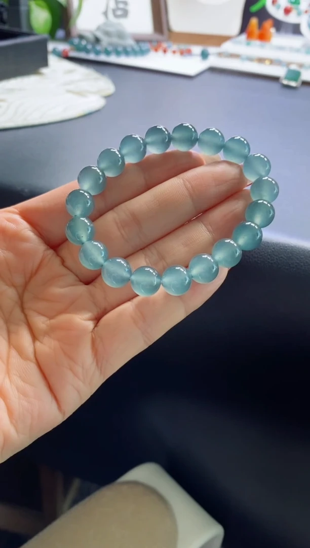 颈饰未镶嵌翡翠0014254767（198*19颗）卡10左右